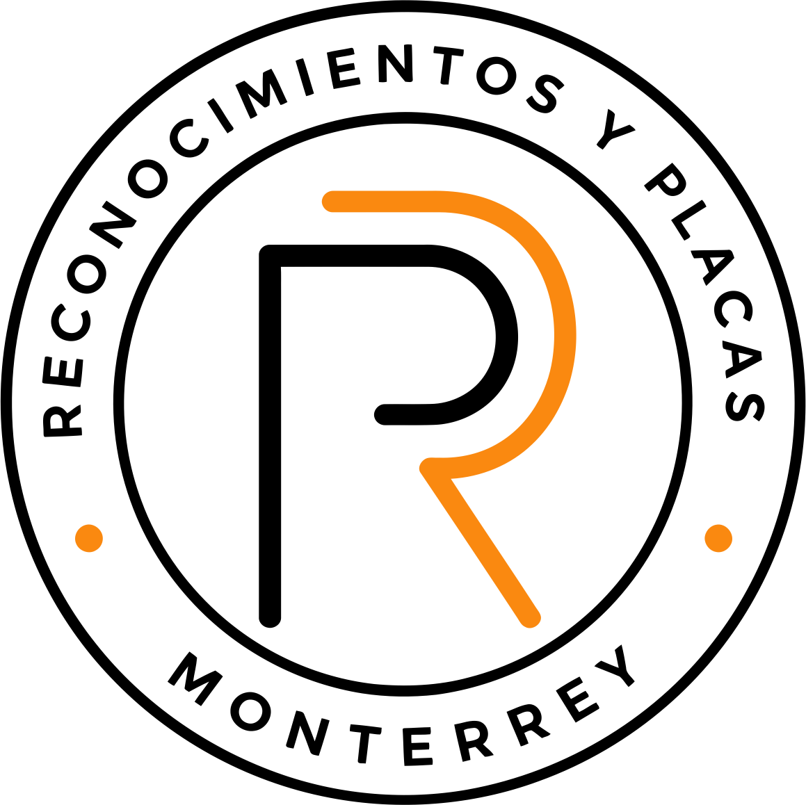 Logo de Reconocimientos y Placas Monterrey